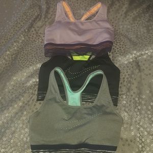 Nike dri fit sports bras